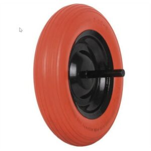 RUEDA CARRETILLA OBRA MACIZA
