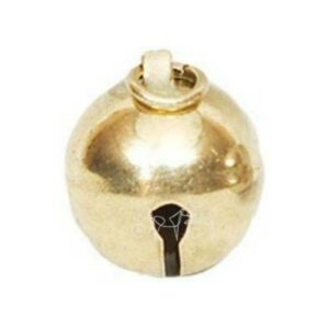 CASCABEL LATÓN NIQUEL 15 MM