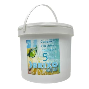 PASTILLAS CLORO 5 EFECTOS 5KGS BRIXO