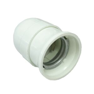 PORTAL√ÅMPARAS E-27 BLANCO REFORZADO