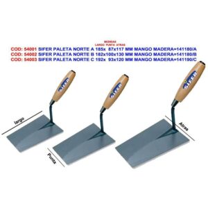 PALETA 115X87 NORTE M/MADERA SIFER