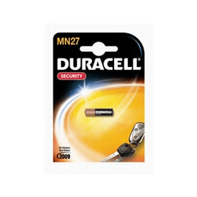 PILA MN27 MANDOS Y ALARMA DURACELL