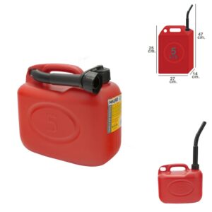 BIDÓN GASOLINA 5LTS. C/CANULA MAURER