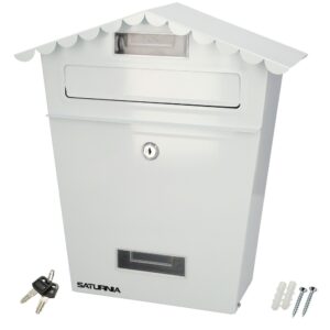 BUZÓN HOUSE BLANCO SATURNIA