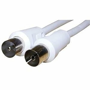 CABLE COAXIAL 1.5MTS TV BLANCO GARSACO