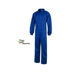 BUZO TRABAJO AZUL CREMALLERA TERGAL