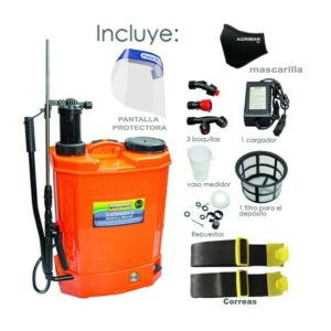 PULVERIZADOR A BATERÍA Y MANUAL 2 EN 1 WOLFPACK