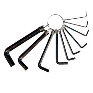 LLAVES ALLEN 10 PIEZAS BRIXO