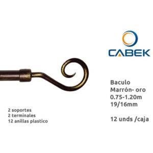 BARRA FORJA CABEK 75-120 CMS