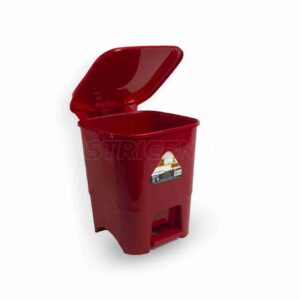 PAPELERA PEDAL 7LTS. PLAST.